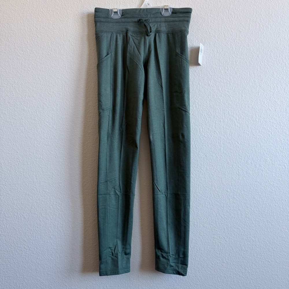 Old Navy Girls L 10-12 CozeCore High-Rise 7/8 Ankle Leggings Forest Shade Green
